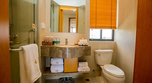 Люкс с 3 комнатами с видом на сад Fu Hai Tang Resort Haitang Bay