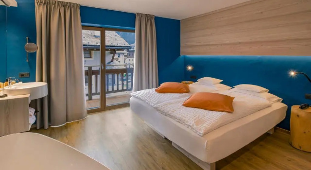 Deluxe Doppel Zimmer mit Balkon Bivio Hotel Plaza