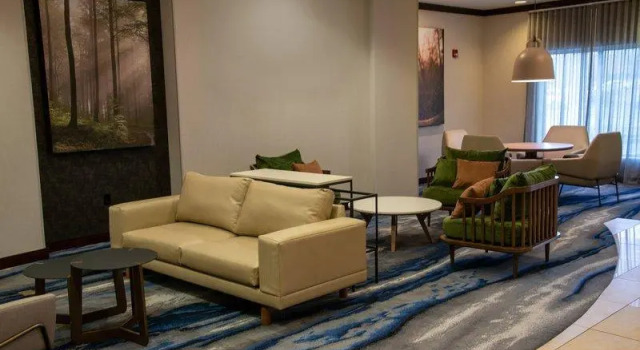 Кровать в общем номере Fairfield Inn & Suites by Marriott Lewisburg