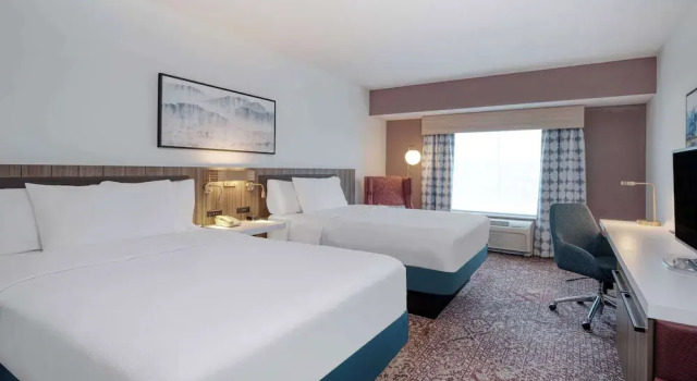 Четырёхместный номер Premium с видом на горы Hilton Garden Inn Clarksburg