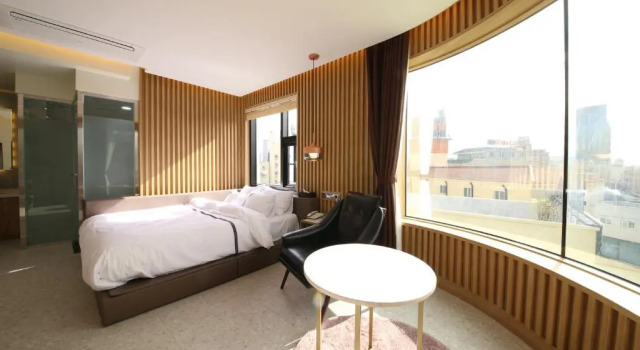 Люкс с видом на реку Suncheon Hound Hotel Suncheon Station Branch