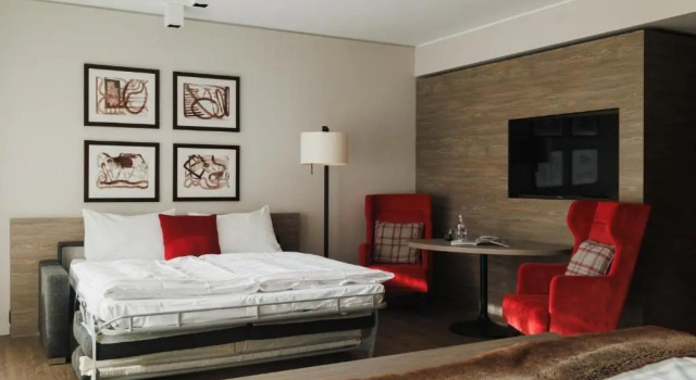 Номер Deluxe AMERON Davos Swiss Mountain Resort