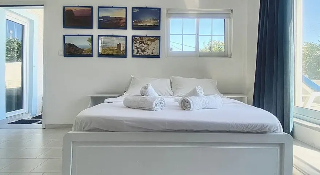 Студия с видом на море Blue Dolphin Studios and Apartment