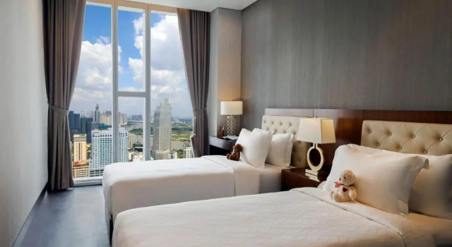 Апартаменты Grand с 2 комнатами Sedona Suites Ho Chi Minh City
