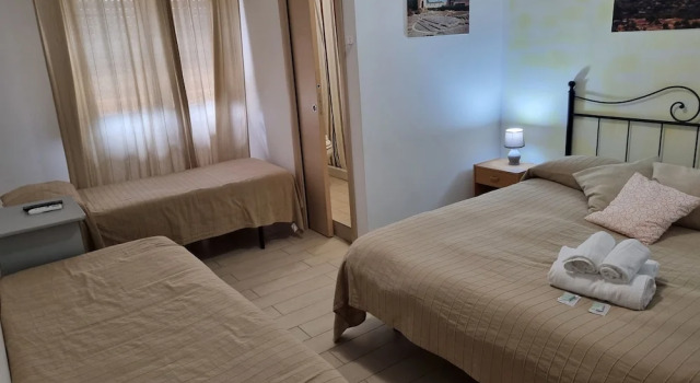 Четырёхместный номер Classic с балконом B&B Le Dune Beach