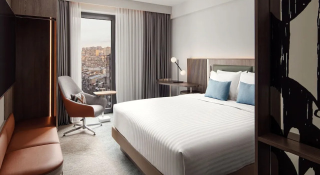 Superior Double room with city view Courtyard By Marriott Yerevan