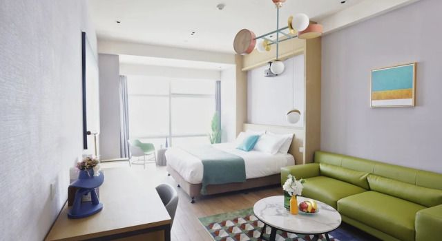 Номер Standard Hangzhou EFC Wonderland Apartment - Hangzhou Alibaba T7 Branch