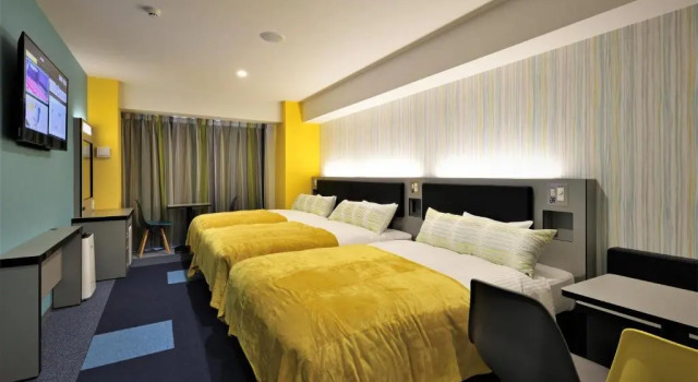 Трёхместный номер Standard Green Rich Hotel Okinawa Nago