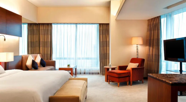 Двухместный номер Club Lounge Access с видом на город The Westin Guangzhou