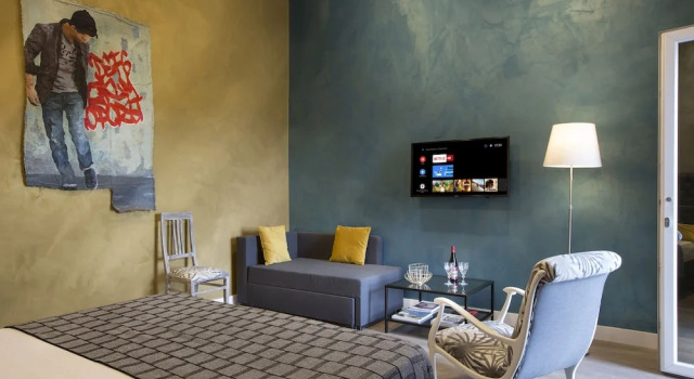 Номер Superior с балконом Casa Pacifico Pompei