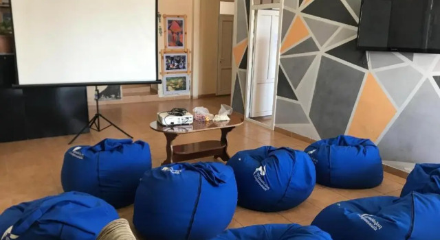 Кровать в общем номере Хостел Light guest house