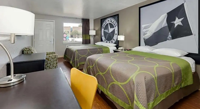 Номер Deluxe Super 8 by Wyndham San Antonio Downtown/Alamo