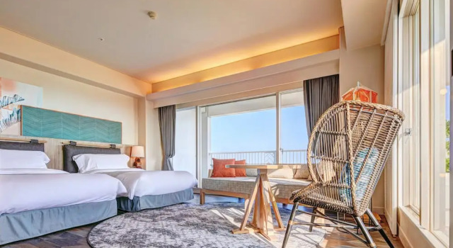 Двухместный номер Ocean Wing Premium Corner ANA InterContinental Ishigaki Resort by IHG