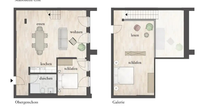 Номер Standard с 2 комнатами havelblau Ferienlofts - Stilvoll wohnen unmittelbar an der Havel - zentral - Küche - WLAN - Wallbox - Kajaks und Fahrräder vor Ort