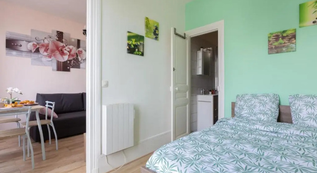 Le charme haussmannien-10 min Paris, Varaa Huoneisto Argenteuil 