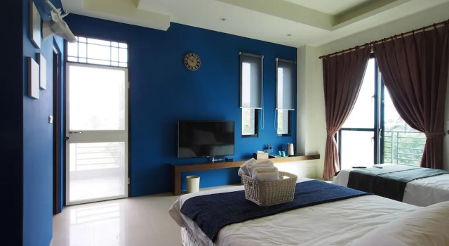 Standard double chambre 1 chambre avec balcon et Vue montagne Viasea B&B