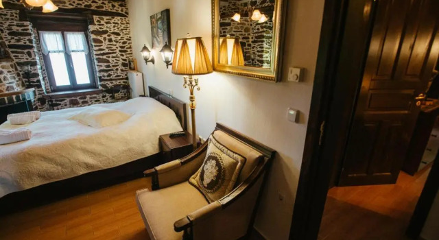 Eudora - Mansion, Rezerwuj Hotel Hotele w Pelion z parkingiem, Parking