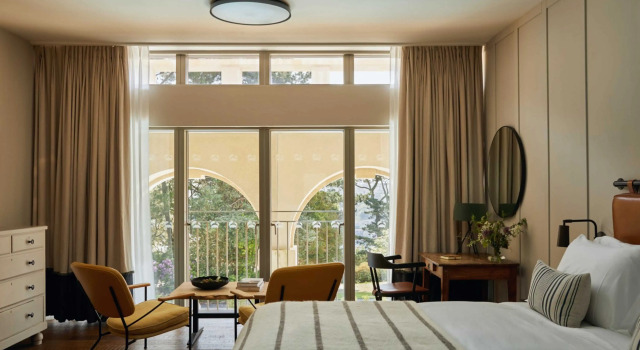 Номер Deluxe с частичным видом Fowey Hall Hotel