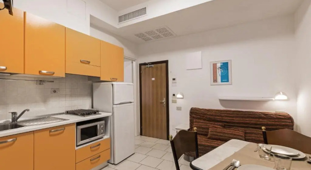 Апартаменты с балконом Residence Hotel Das Nest