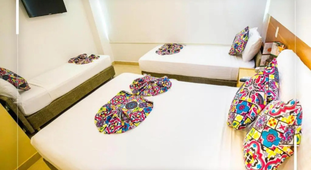 Четырёхместный номер Superior Hotel Portobahia Santa Marta Rodadero
