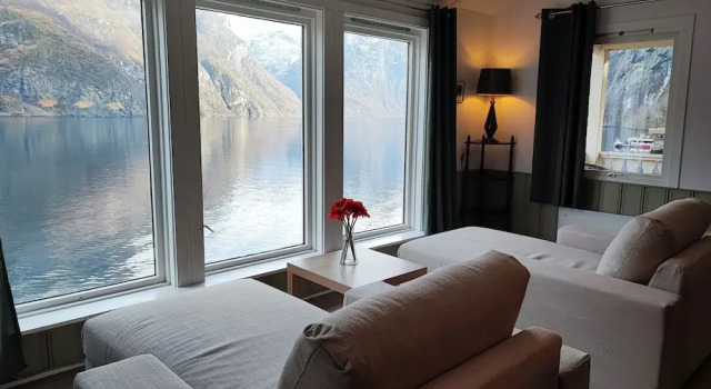 Апартаменты с 2 комнатами с балконом Visit Undredal