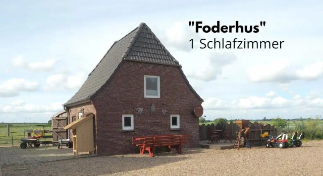 Ferienhof und Reittherapie Deichwind - Nordfriesland - 2 Häuser, Забронировать Отель Хатштедтермарш 