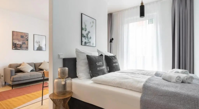 Люкс с балконом Limehome Gütersloh Eickhoffstraße