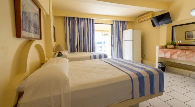 Двухместный номер Standard с балконом и с видом на море Acamar Beach Resort