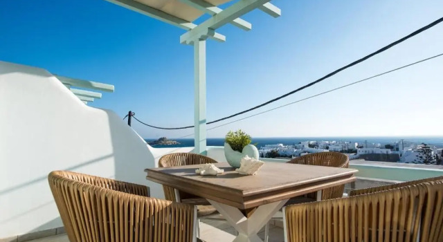 Апартаменты с 2 комнатами с видом на море Villa Meliti