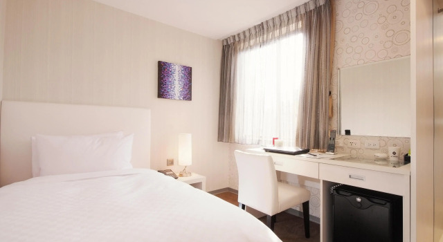 Standard Einzel Zimmer Hotel Leisure 台中輕行旅