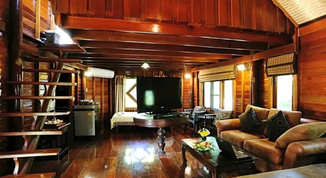 Семейный номер Standard с видом на сад Kaengkrachan Boathouse Paradise Resort