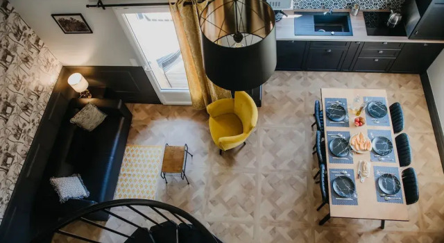 Семейные апартаменты с видом на горы La Maison Augustine