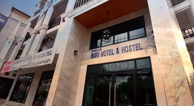 Кровать в общем номере MA PEAK hotel
