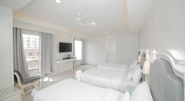 Трёхместный номер Deluxe Pearl Courtyard
