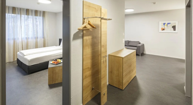 Апартаменты с 3 комнатами с балконом Aarau West Swiss Quality Hotel