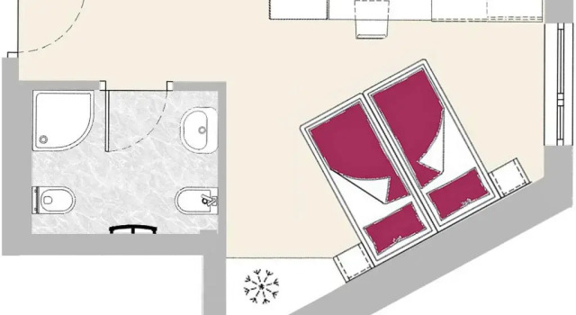 Двухместный номер Classic City Hotel Merano