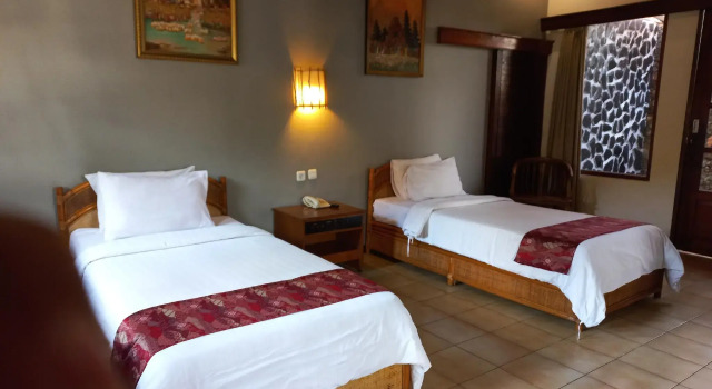 Двухместный номер Deluxe Bali Taman Beach Resort & Spa Lovina