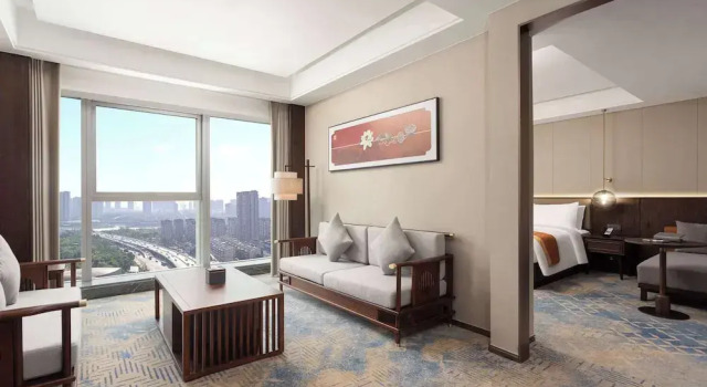 Двухместный люкс Executive с панорамным видом Hawthorn by Wyndham Changsha Furong