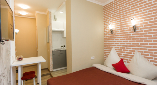 Ma-Treshka apartment on 4A Bibirevskaya St., Book Apartment Moscow Russia