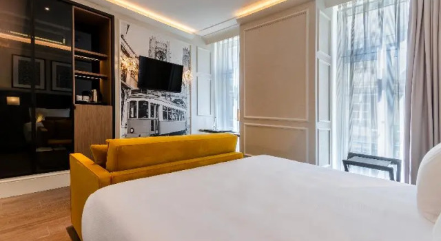 Двухместный номер Deluxe Eurostars Lisboa Baixa