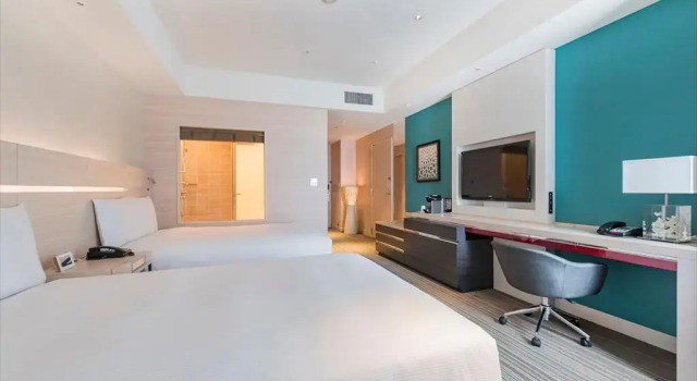 Двухместный номер Executive с видом на океан Hilton Okinawa Chatan Resort