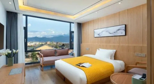 Люкс Luxury Lugu Lake Scenic Area Luoyin Cultural Homestay