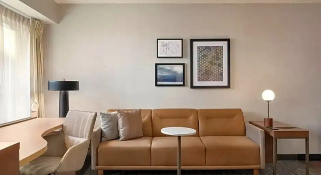 Двухместный люкс c 1 комнатой Residence Inn by Marriott West Springfield