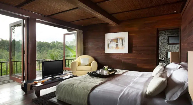 Kamaniiya River Villa Sayan - Ubud, Rezervovat Vila Chaty v Bali, Chalupa