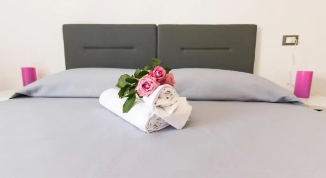 Standard Doppel Zimmer mit Balkon Stanze del Mare