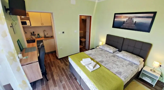 Студия с видом на море Apartments and Rooms Vila Irma