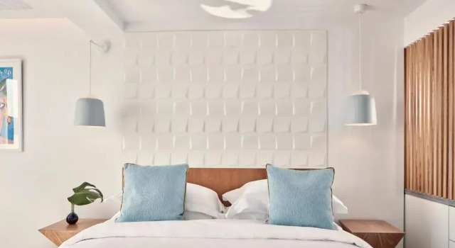 Двухместный номер Rinia Deluxe с частичным видом на море Отель Myconian Korali Relais & Chateaux