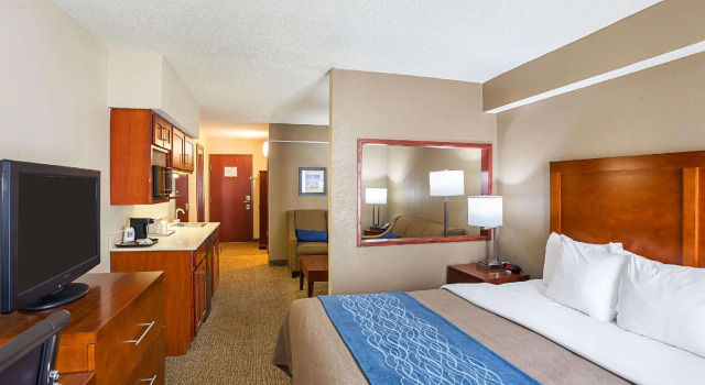 Двухместный люкс Comfort Inn Lincoln