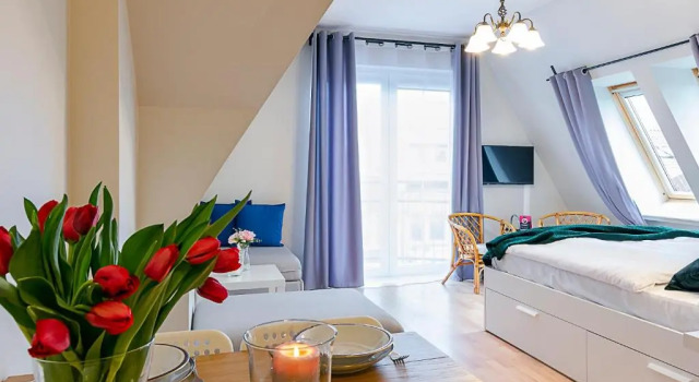 VacationClub - Armii Krajowej Apartament 10, Buchen Sie Ferienwohnung Śródmieście Kołobrzeg