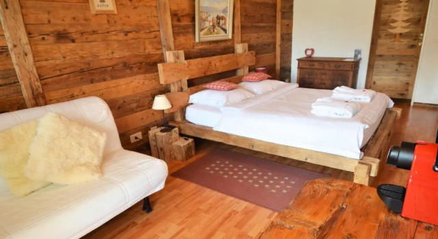 Номер Superior Les chambres et Roulottes des Noisetiers